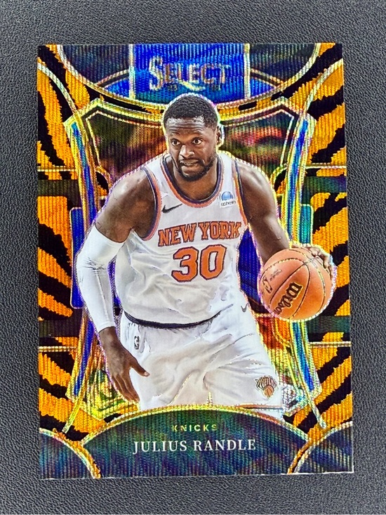 Panini Other - 2023-24 Panini Select NBA Mezzanine Level Julius Randle Tiger Prizm CASE HIT SSP